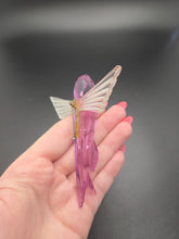 Load image into Gallery viewer, 1940s Rare Purple Lucite Flying Fish Brooch
