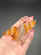 Load image into Gallery viewer, 1940s Huge Carved Lucite Goose Brooch
