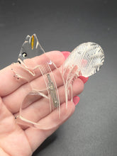 Load image into Gallery viewer, 1940s Rare Carved Painted Lucite Squirrel Brooch
