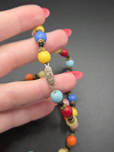 Load image into Gallery viewer, 1930s Deco Harlequin Multicoloured Necklace
