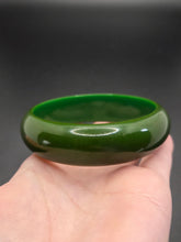 Load image into Gallery viewer, 1940s Dark Green Bakelite Bangle
