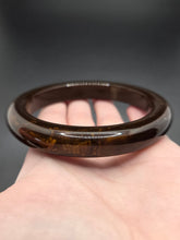 Load image into Gallery viewer, 1940s Huge Chunky Brown Marbled Bakelite Bangle
