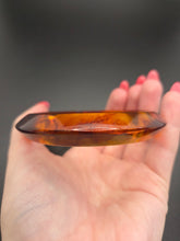 Load image into Gallery viewer, 1940s Inky Root Beer Bakelite Saucer Bangle A
