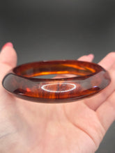 Load image into Gallery viewer, 1940s Inky Root Beer Bakelite Saucer Bangle B
