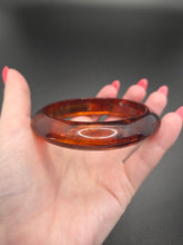 Load image into Gallery viewer, 1940s Inky Root Beer Bakelite Saucer Bangle B
