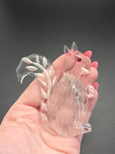 Load image into Gallery viewer, 1940s Rare Carved Lucite Squirrel Brooch
