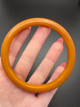 Load image into Gallery viewer, 1940s Dark Orange Bakelite Bangle

