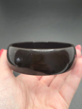 Load image into Gallery viewer, 1940s Dark Green Bakelite Bangle C
