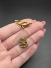 Load image into Gallery viewer, 1940s World War Two RARE Royal Navy Lucite Sweetheart Brooch
