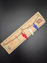 Load image into Gallery viewer, 1940s World War Two Rare Unworn Celluloid Army, Navy, Marine Bracelet
