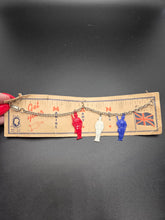 Load image into Gallery viewer, 1940s World War Two Rare Unworn Celluloid Army, Navy, Marine Bracelet
