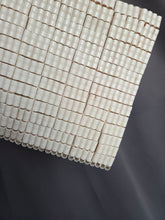 Load image into Gallery viewer, 1940s Rare Cream Tube Plasticflex Clutch Bag
