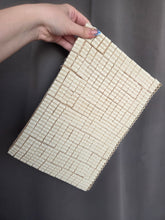 Load image into Gallery viewer, 1940s Rare Cream Tube Plasticflex Clutch Bag
