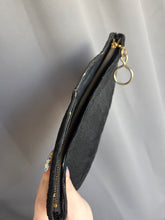 Load image into Gallery viewer, 1940s Black Corde Clutch Bag
