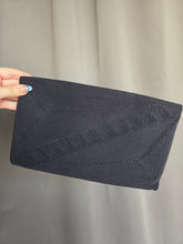 Load image into Gallery viewer, 1940s Navy Blue Corde Clutch Bag
