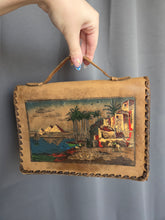 Load image into Gallery viewer, 1940s Bright Egyptian Tourist Bag
