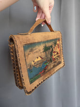 Load image into Gallery viewer, 1940s Bright Egyptian Tourist Bag
