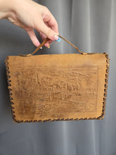 Load image into Gallery viewer, 1940s Bright Egyptian Tourist Bag
