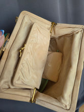 Load image into Gallery viewer, 1920s/1930s Rare Deco Cream and Green Tapestry Bag
