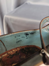 Load image into Gallery viewer, 1940s CC41 Navy Blue Leather Ankle Strap Court Shoes
