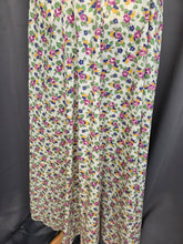 Load image into Gallery viewer, 1930s Rare Floral Garden Party Dress With Mutton Sleeves
