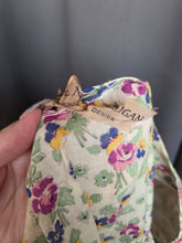 Load image into Gallery viewer, 1930s Rare Floral Garden Party Dress With Mutton Sleeves
