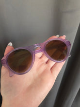 Load image into Gallery viewer, 1940s Bright Purple Celluloid Sunglasses

