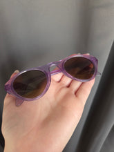 Load image into Gallery viewer, 1940s Bright Purple Celluloid Sunglasses
