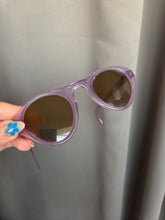 Load image into Gallery viewer, 1940s Bright Purple Celluloid Sunglasses
