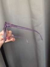 Load image into Gallery viewer, 1940s Bright Purple Celluloid Sunglasses
