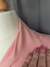 Load image into Gallery viewer, 1940s Pink Moygashel Zip Front Dress
