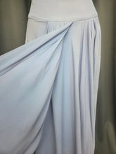 Load image into Gallery viewer, 1940s Lilac Crepe Wrap Front Long Dress
