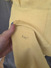 Load image into Gallery viewer, 1940s Lemon Yellow Dress With Big Buttons
