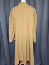 Load image into Gallery viewer, 1940s Dark Yellow Wool Swing Coat
