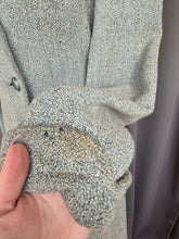 Load image into Gallery viewer, 1940s Duck Egg Blue Flecked Coat
