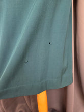 Load image into Gallery viewer, 1940s Dark Teal Gabardine Pointed Collar Suit
