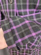 Load image into Gallery viewer, 1940s Purple and Black Check Suit
