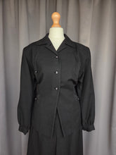 Load image into Gallery viewer, 1940s Black Suit With Button Cuffs
