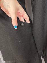 Load image into Gallery viewer, 1940s Black Suit With Button Cuffs
