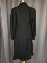 Load image into Gallery viewer, 1940s Black Suit With Button Cuffs
