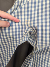 Load image into Gallery viewer, 1940s Blue and White Gingham Summer Suit
