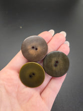 Load image into Gallery viewer, 1940s Black/Brown Threaded Buttons
