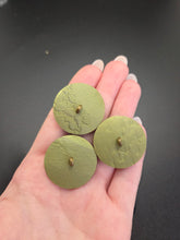 Load image into Gallery viewer, 1940s Thick Pear Green Buttons
