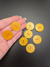 Load image into Gallery viewer, 1940s Orange Swirl Buttons
