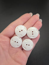 Load image into Gallery viewer, 1940s White Plastic Buttons
