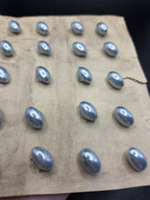 Load image into Gallery viewer, 1940s Deadstock Carded Blue/Grey Pearly Buttons
