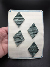 Load image into Gallery viewer, 1930s Deadstock Green Carded Buttons
