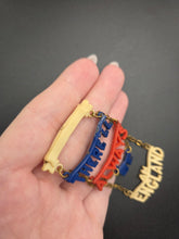 Load image into Gallery viewer, 1940s World War Two Rare "There'll Always Be An England" Celluloid Brooch
