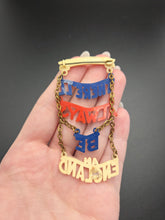 Load image into Gallery viewer, 1940s World War Two Rare "There'll Always Be An England" Celluloid Brooch
