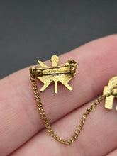Load image into Gallery viewer, 1940s World War Two Fort Monmouth US Brooch
